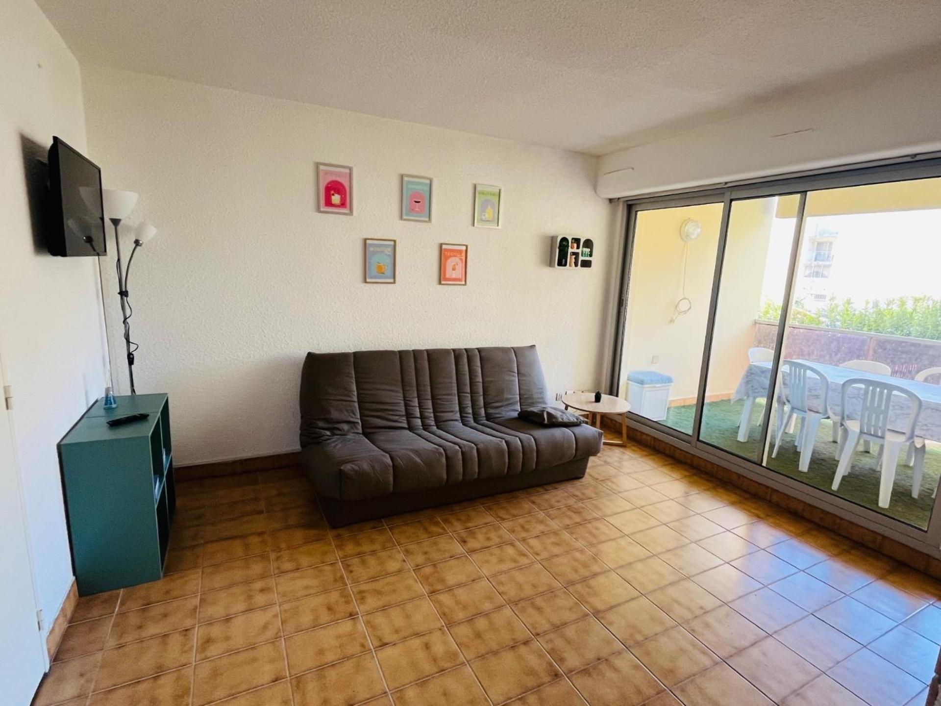 T2 ,4 Couchages ,Climatise ,Terrace ,En Face D'Aqualand ,Plage Rochelongue Agde Exterior photo